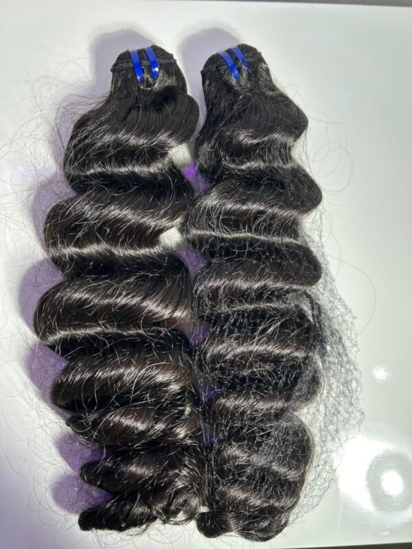 BUNDLES  Loose Wave 20" 💯 100%  Human Hair | Natural Black