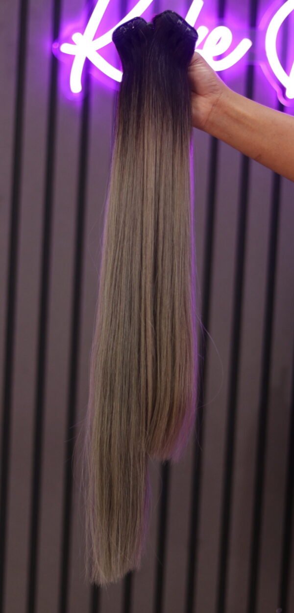 BUNDLES  STRAIGHT 22''💯 100%  Human Hair | ASH COLOR Vietnam Hair