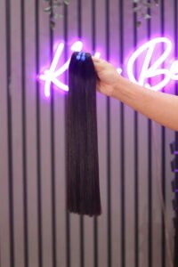 BUNDLE 12'' 💯 Human Hair Natural color /Vietnam Hair/Super double drawn