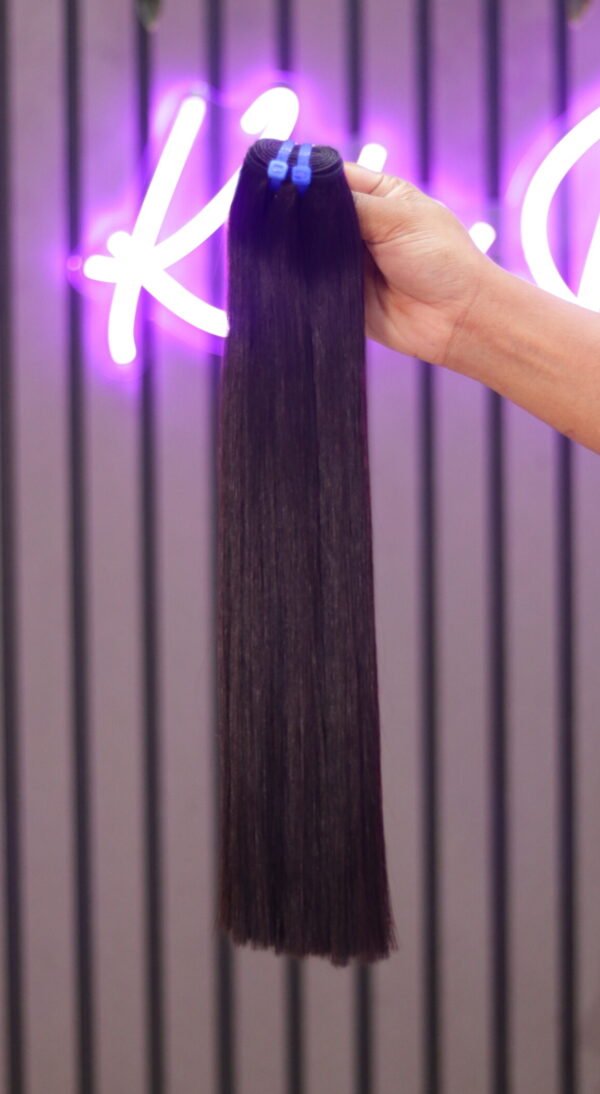 BUNDLE 12'' 💯 Human Hair Natural color /Vietnam Hair/Super double drawn