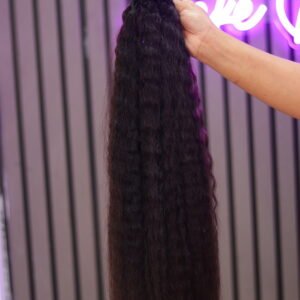 BUNDLES  Kinky straight 18''💯 100%  Human Hair | Natural Black Vetnam Hair