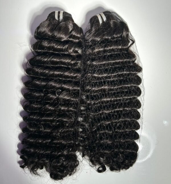 BUNDLES  curly 18''💯 100%  Human Hair | Natural Black Vietnam Hair